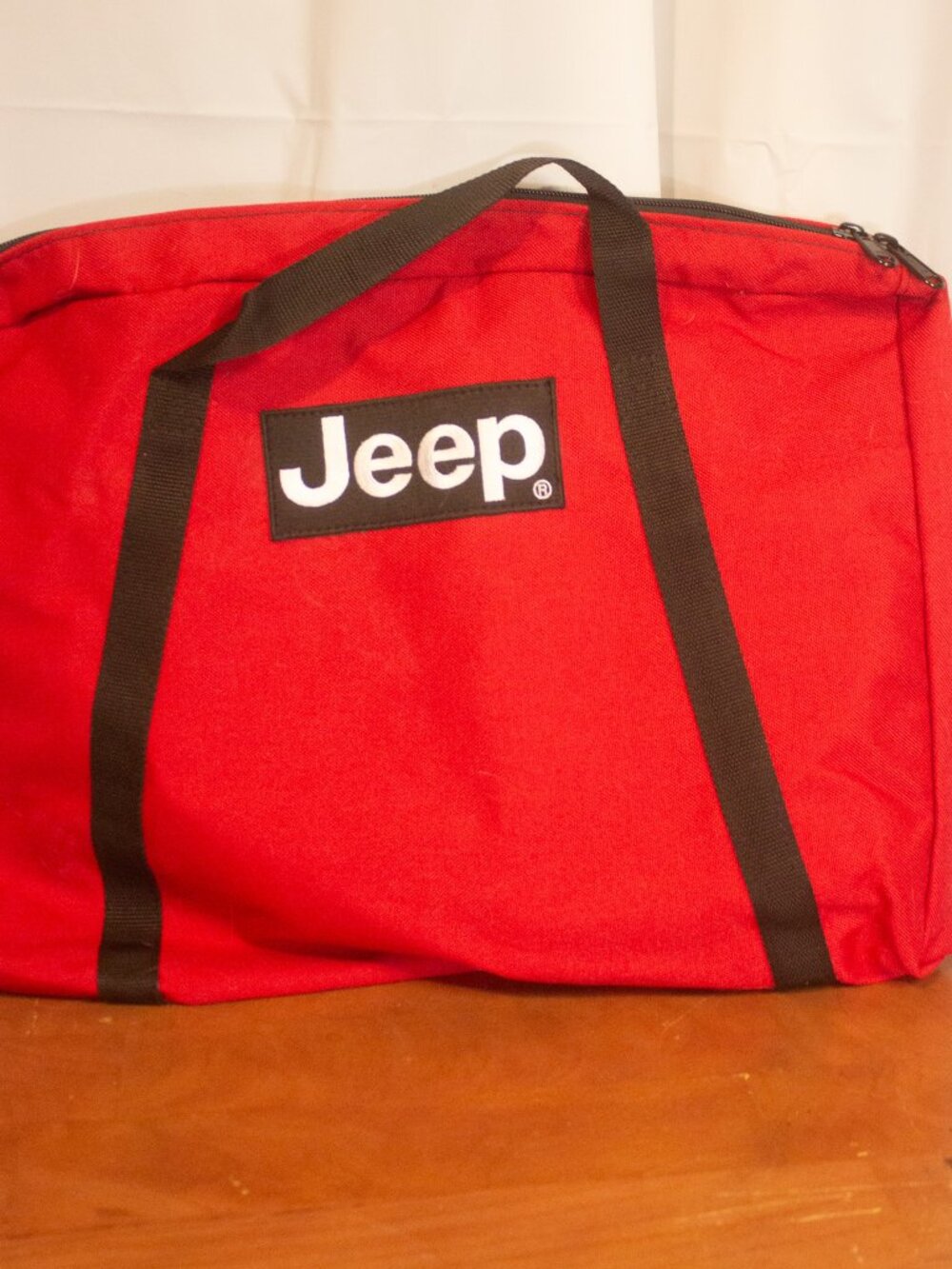 Jeep Accessory Bag Only – Red Nylon Tool/Recovery Gear Bag – 14x18